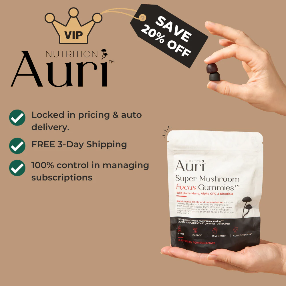 Become a VIP at Auri Nutrition - Image 3