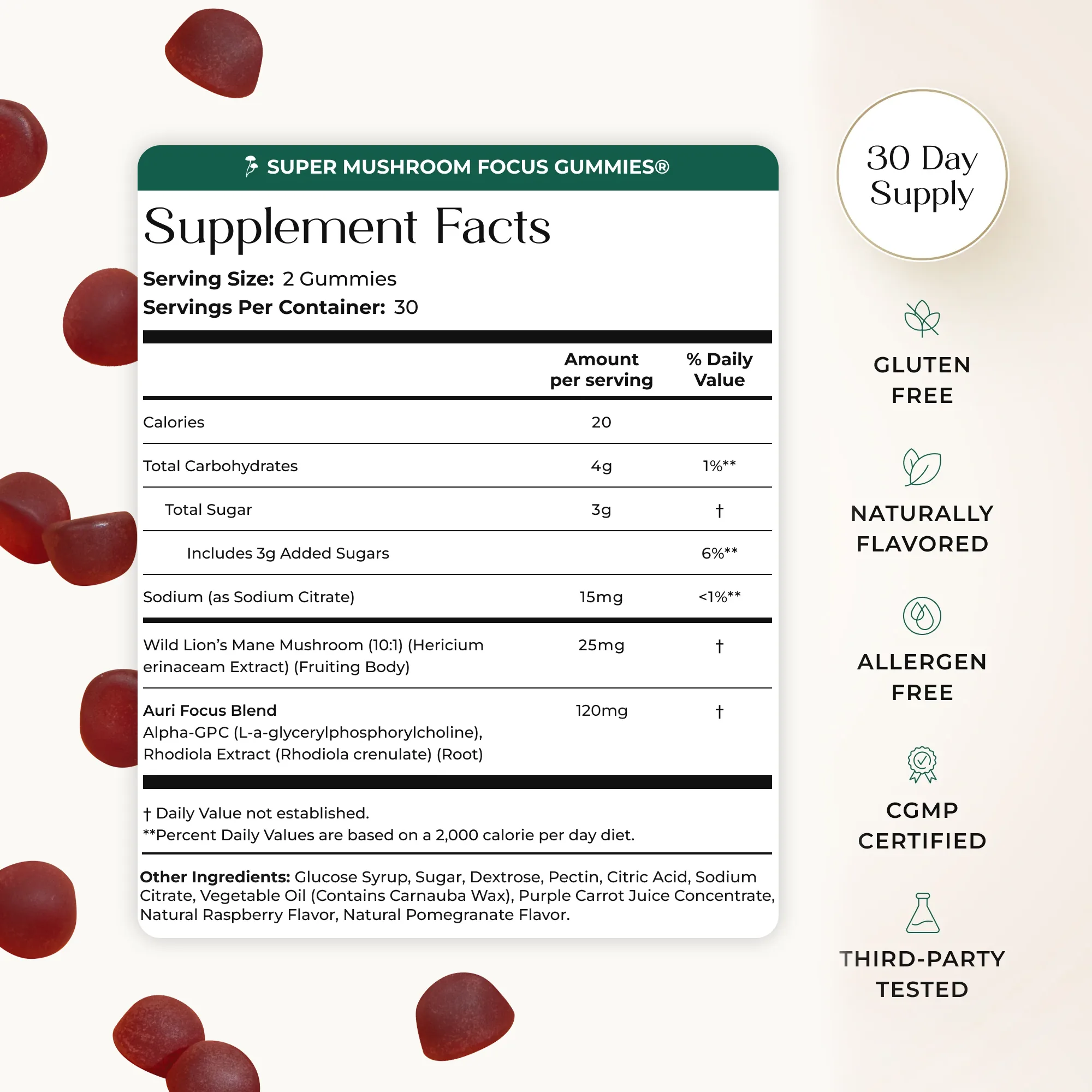 Super Mushroom Focus Gummies® - Image 6