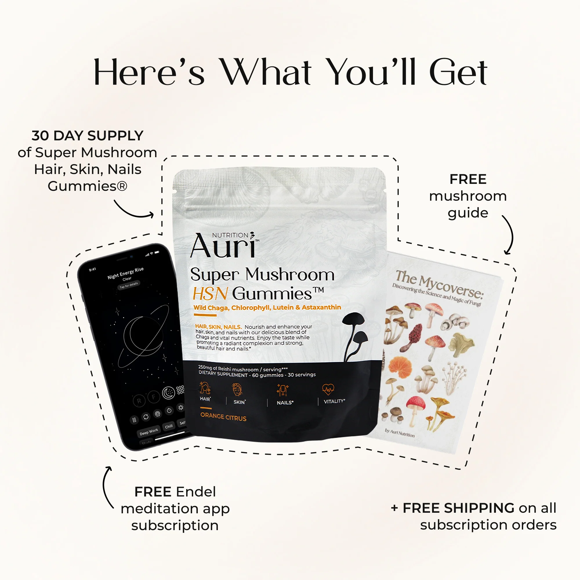 Super Mushroom HSN Gummies (Hair. Skin. Nails)® - Image 7